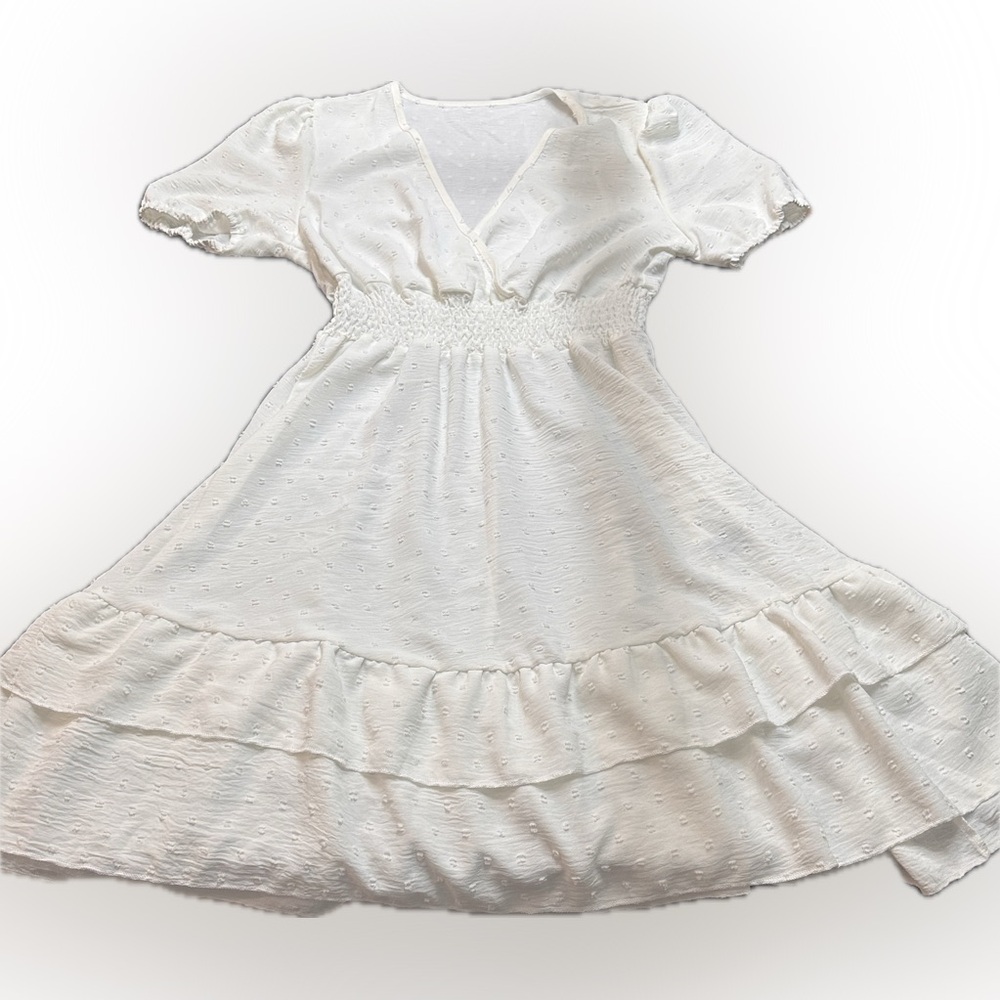 Light flowy cream/white summer dress